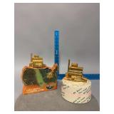 2 Ezra Brooks Decanters