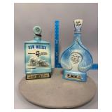 2 Jim Beam Decanters as Shown