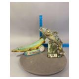 2 Jim Beam Decanters as Shown