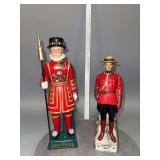 2 decanters as shown