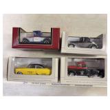 4 Jim Beam Die-cast vehicles