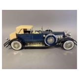Jim Beam 1934 duesenberg decanter blue