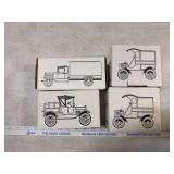 4 Jim Beam Die-cast vehicles