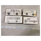 4 Jim Beam Die-cast vehicles