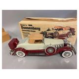 Jim beam 1935 Duesenberg convertible coupe with box