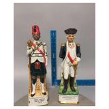 George Washington and Kings African Rifle Coros Decanters