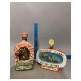 2 Jim Beam Decanters as shown