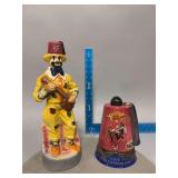 2 Ezra Brooks Decanters