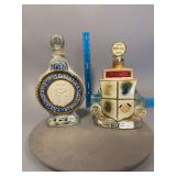 2 Jim Beam Decanters as Shown