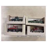 4 Jim Beam Die-cast vehicles