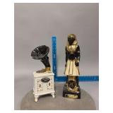 2 Ezra Brooks Decanters