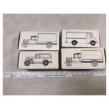 4 Jim Beam Die-cast vehicles