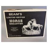 Jim Beam horse decanter with original box