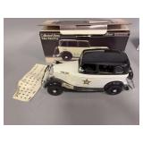 Jim beam police patrol car with box