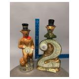 2 Jim Beam Collector/Convention Decanters