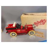 Fire plug vodka fire truck with box