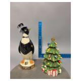 2 Ezra Brooks Decanters