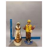 2 Ezra Brooks Decanters