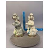 2 Jim Beam Decanters as Shown