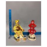 2 Ezra Brooks Decanters