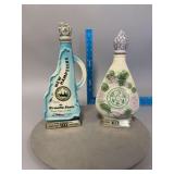 2 Jim Beam Decanters as Shown