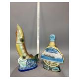 2 Decanters as shown