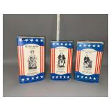 Decanter(s) with boxes as shown