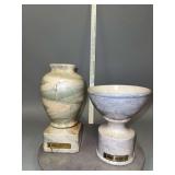 2 decanters as shown