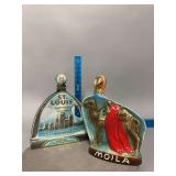 2 Jim Beam Decanters as shown