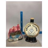 2 Jim Beam Decanters as shown