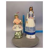 2 Decanters as Shown