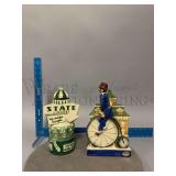 2 Ezra Brooks Decanters