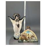 2 decanters as shown