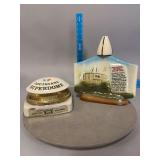 2 Jim Beam Decanters as Shown