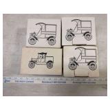 4 Jim Beam Die-cast vehicles