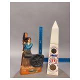 Molly Pitcher and Bi - Centential decanters