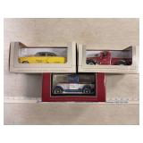 3 Jim Beam Die-cast vehicles