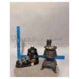 2 Ezra Brooks Decanters