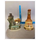 2 Jim Beam Decanters as Shown