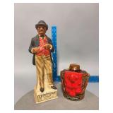 Gentleman Gambler & Bucket of Blood  Saloon Decanters