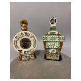 2 Decanters as shown