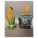 2 Decanters as shown