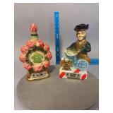 2 Jim Beam Decanters as Shown