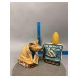 2 Decanters-Iowa Hog & The Hawkeye State