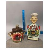 2 Jim Beam Decanters as shown