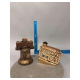 2 Ezra Brooks Decanters