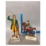 McCormick Patrick Henry and Paul Revere Decanters