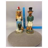 2 Jim Beam Decanters as Shown