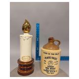 Platte Valley jug and Candle decanters