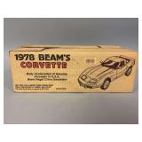 Jim Beam 78 Corvette White w/orig box